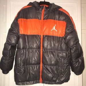 Boys Nike Jordan Puffer Coat XL